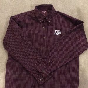 Texas A&M Button Up Shirt